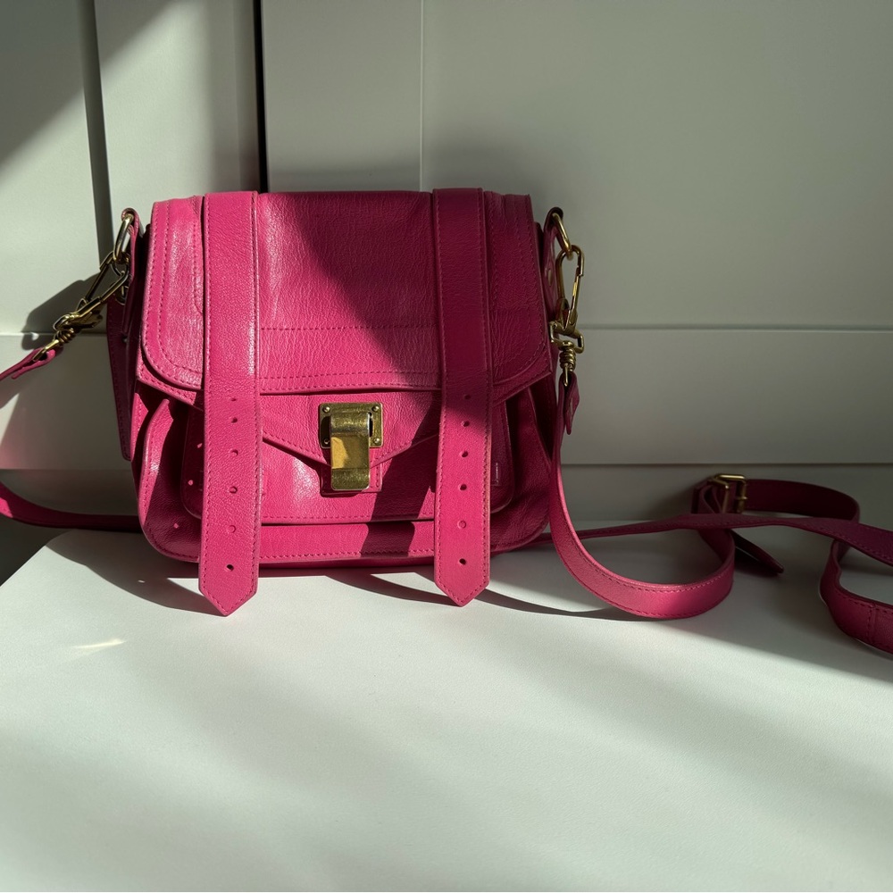 Proenza Schouler PS1 mini leather shoulder bag